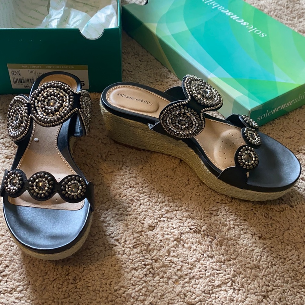 Sole Senseability Wedge Sandals